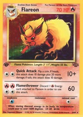 Flareon - 3/64 - Holo Rare - 1st Edition